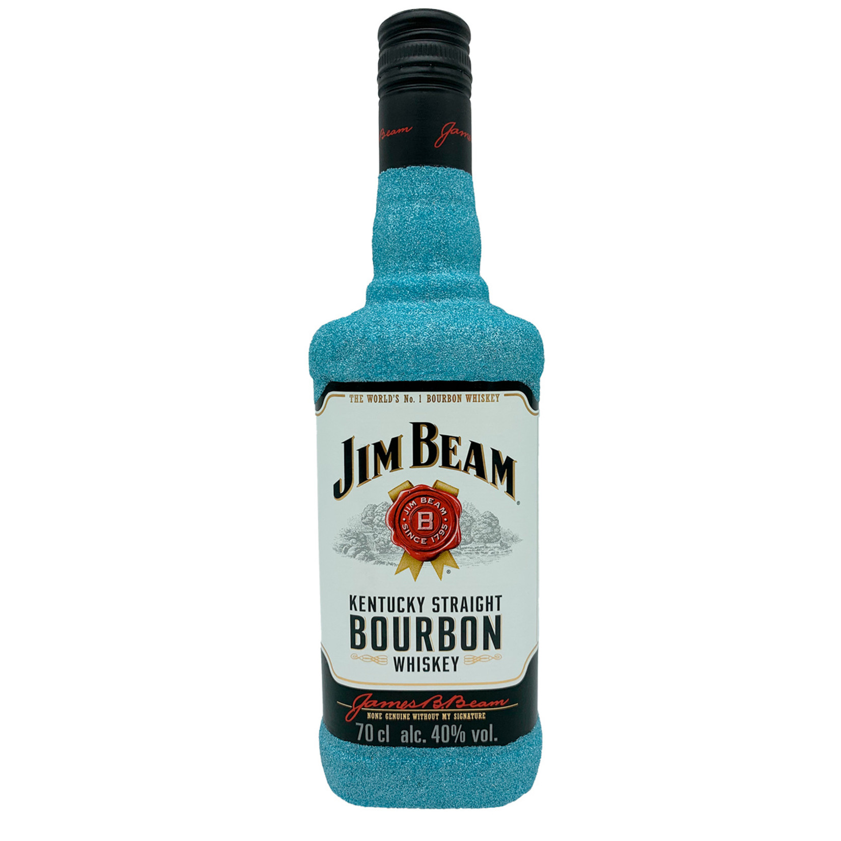 Whisky Glitzer  Jim Beam Kentucky Straight Bourbon (0,7l)