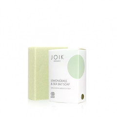 JOIK Organic Lemongrass Sea Salt Soap 100gr carton box