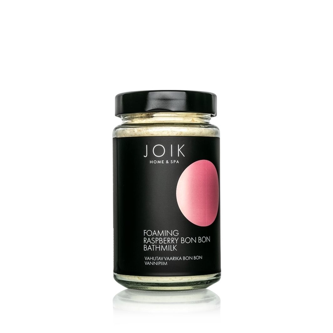 Joik Foaming Raspberry Bon Bon Bath Milk 360gr Solobiomooi
