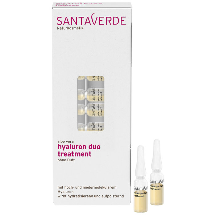 Santaverde Hyaluron Duo Treatment gezichtskuur 10 x 1ml