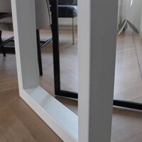 Tafelpoot U - tafelpoot 120x80 Wit Tafelpoot U - tafelpoot 120x80 Wit