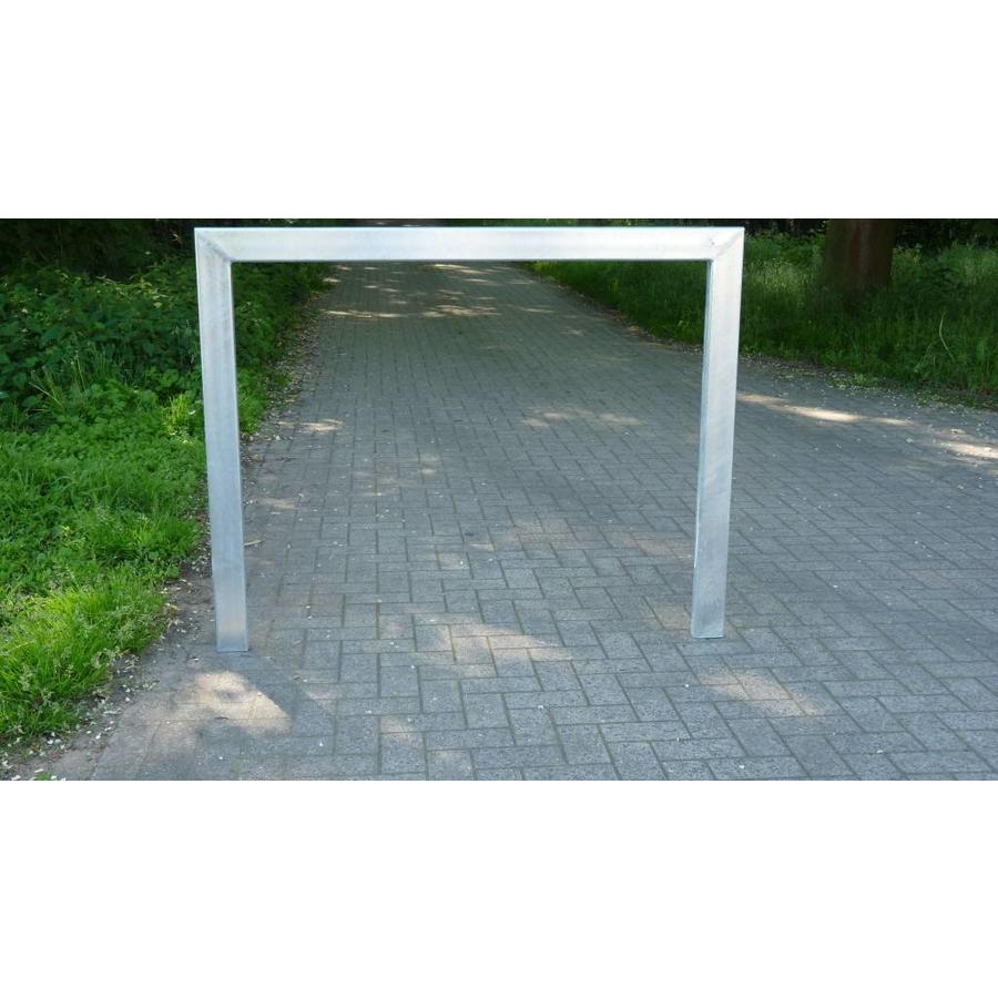 Grote fietsbeugel 1500 x 1200 mm rechthoekig gegalvaniseerd