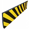 Mousse de protection murale -5000 x 300 x 20 mm - jaune/noir