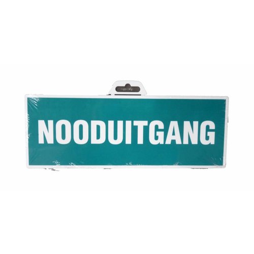 Pictogram 'Nooduitgang' 330 x 120 mm 