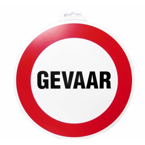 Pictogram 'Gevaar' Ø 300 mm 