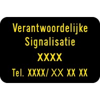 Verantwoordelijke Signalisatie - 700 x 700