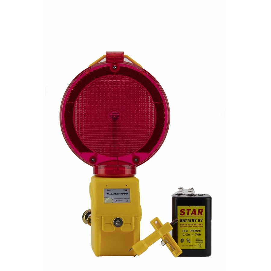 Lampe de chantier MINISTAR 1000 - Rouge