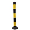 Balise auto relevable Flexpin- Noir/Jaune - 100 cm