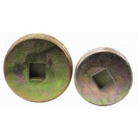 Afsluitdop voor grondhulzen Ø 114 mm