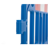 Werfhek Gatebarrier - blauw - 1000 x 2000 mm