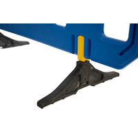 Werfhek Gatebarrier - blauw - 1000 x 2000 mm