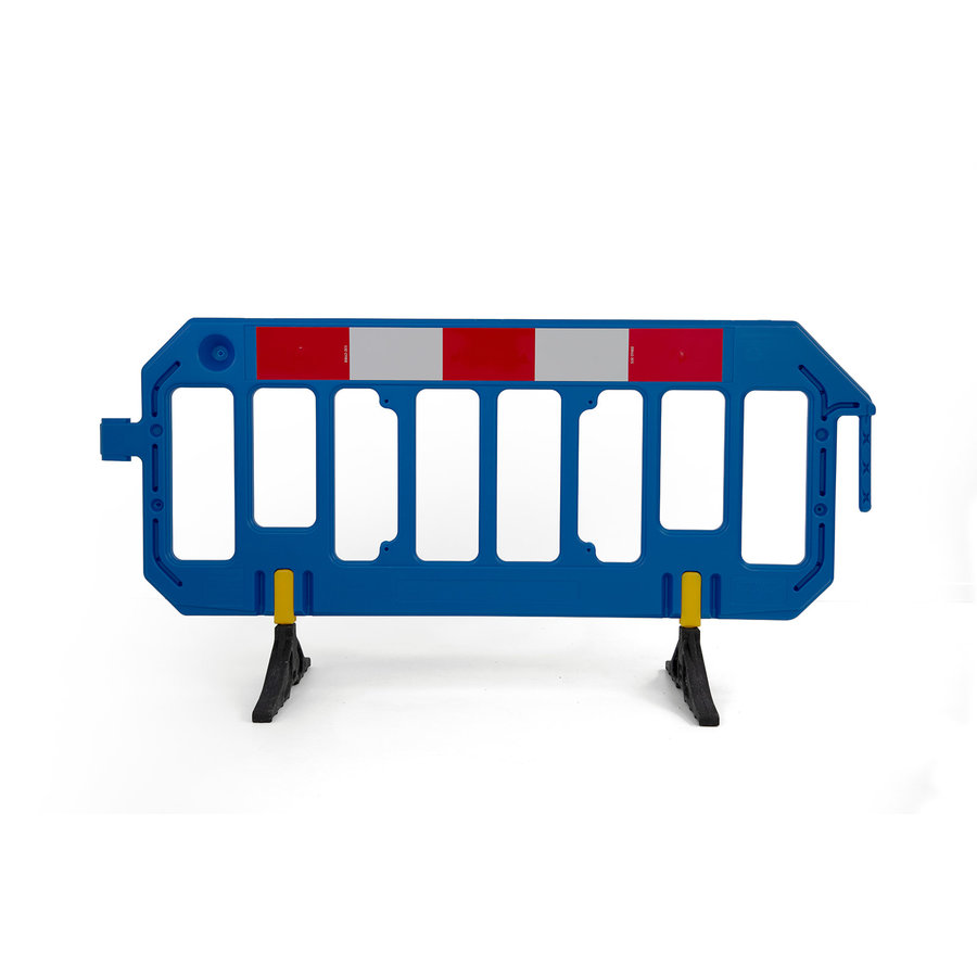 Barrière de chantier Gatebarrier - bleu  - 1000 x 2000 mm