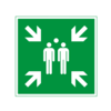 Panneau : point de rassemblement 400/400