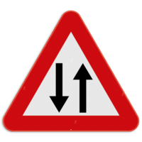 Panneau A39 : circulation à double sens - 700