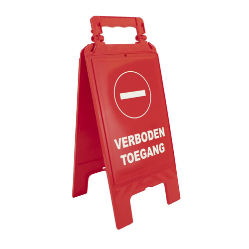 Veiligheidsbaken "verboden toegang" 