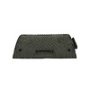 Verkeersdrempel 'SLOWLY' - 5 cm hoog - middenstuk - zwart