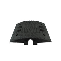 Verkeersdrempel 'SLOWLY' - 7 cm hoog - middenstuk - geel