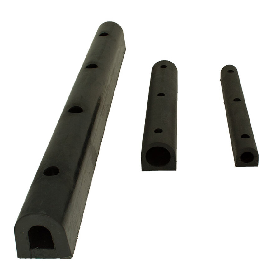 Pare-chocs de dock grand  - 2000 x 200 x 200 mm - noir