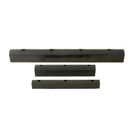 Dock bumper large  - 2000 x 200 x 200 mm - zwart