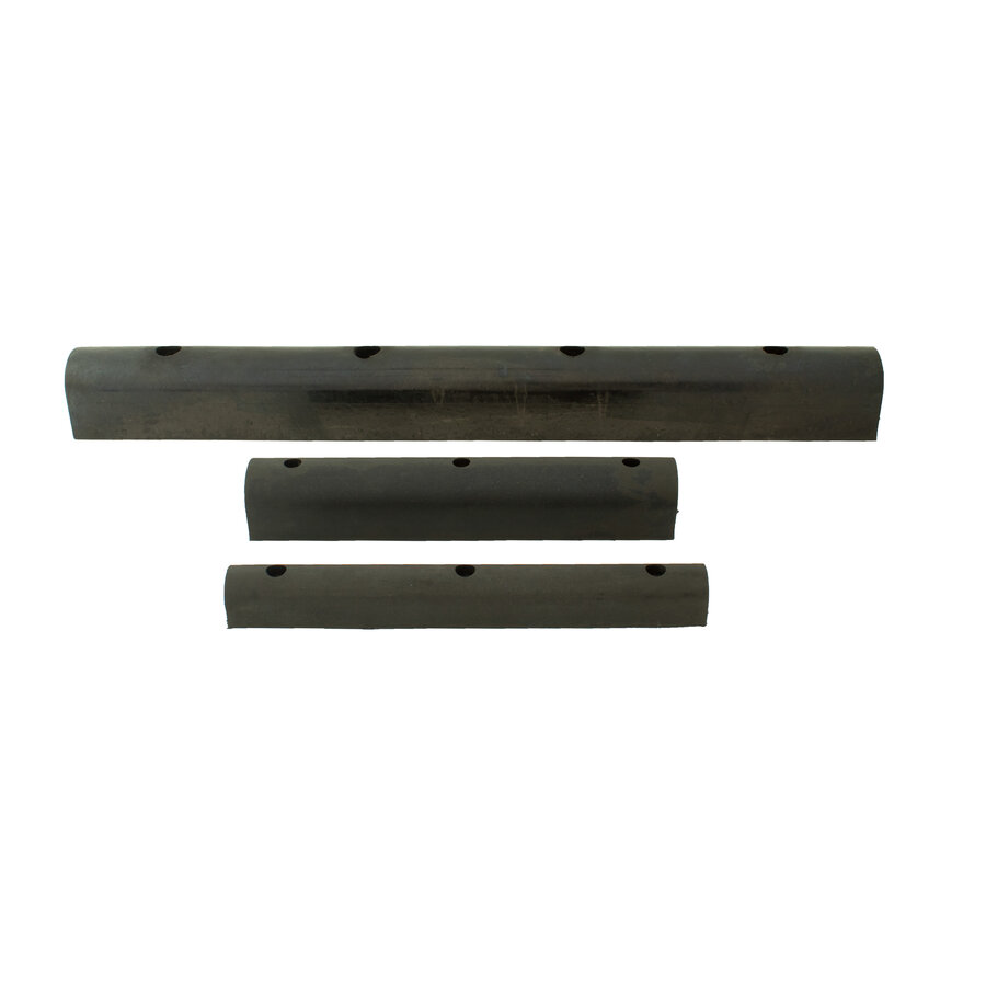 Dock bumper large  - 2000 x 200 x 200 mm - zwart