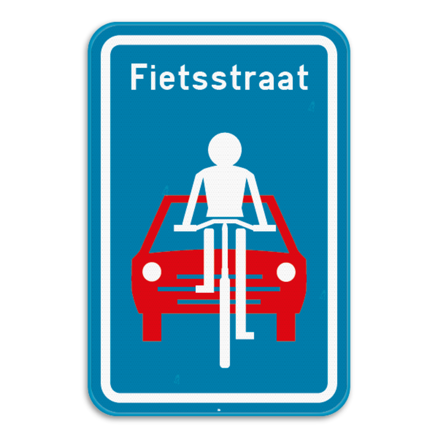 Bord F111: fietsstraat - 400/600