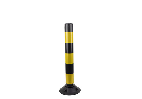 Balise auto relevable Flexpin- Noir/Jaune - 75 cm 