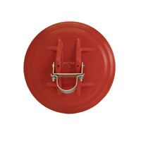 Rond miroir de circulation 'Universal' Ø400 mm avec cadre rouge