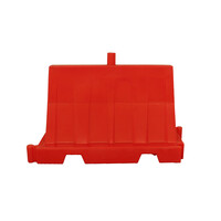 Stapelbare separator EASY - 800mm - rood