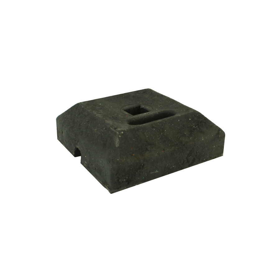 Pied de balise Minibloc 15 kg  - ouverture 60 x 60