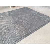 Kunststof rijplaat voor werf 800 x 1200 x 32 mm