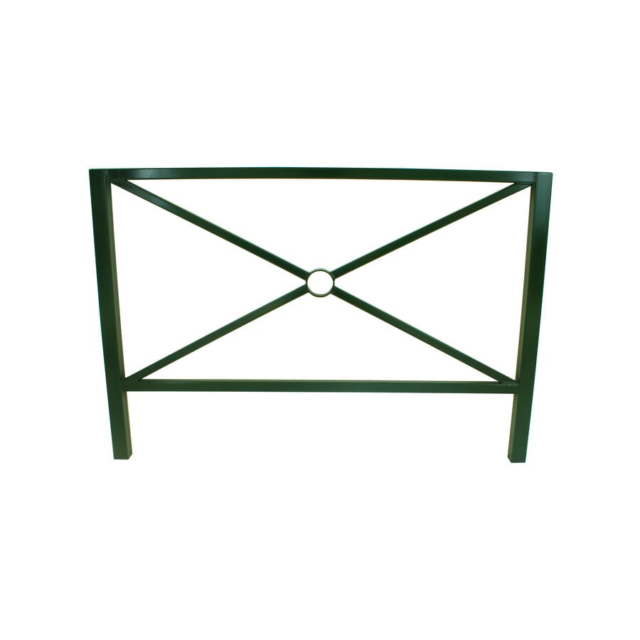 Grande barrière de ville de Croix St. André 163 x 88 cm - Vert (RAL 6009)