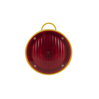 Lampe de chantier Conestar pour cônes de signalisation - Rouge (excl. pile)
