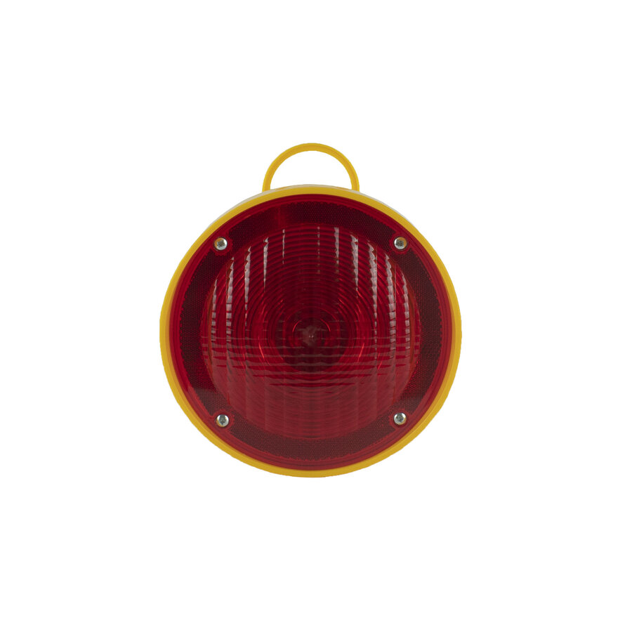 Lampe de chantier Conestar pour cônes de signalisation - Rouge (excl. pile)