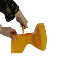 Lampe de chantier CONESTAR 1000 pour cônes - Jaune ( batterie excl. )