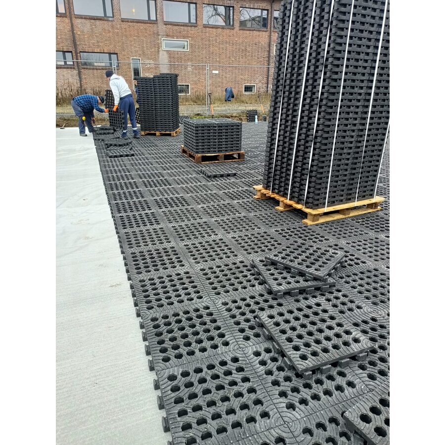 Grille en plastique - 490 x 490 x 50 mm