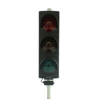 Feu tricolore portable pour chantier MPB 1400