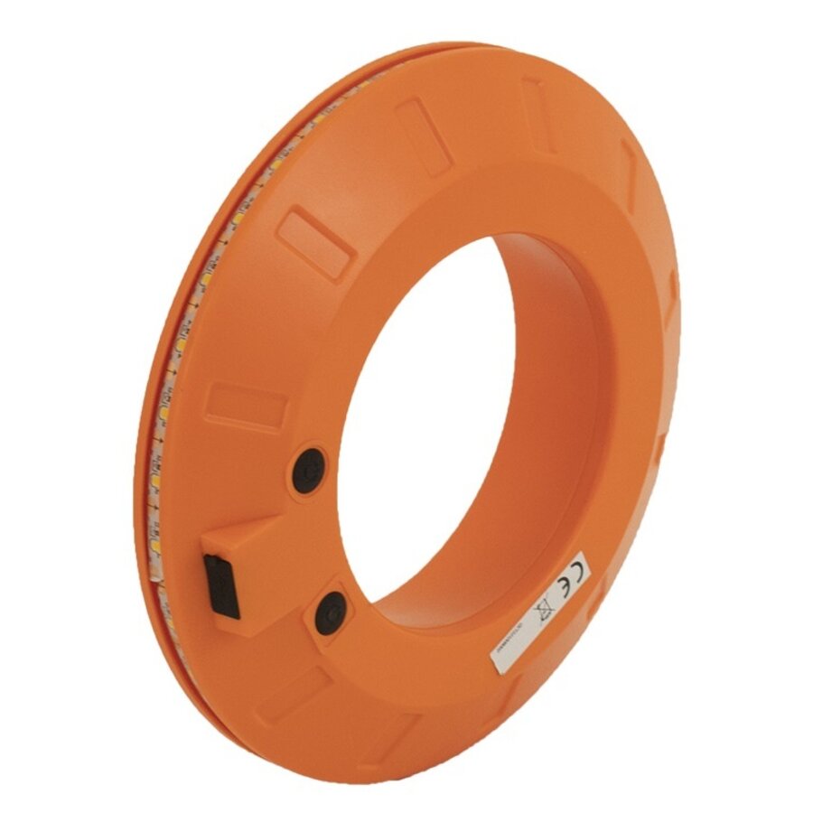 Set de 6 LED cone lights 360° synchronisable orange
