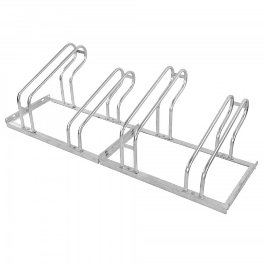 Support à vélos City avec supports classique simple face pour 4 vélos