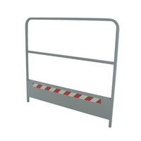 Main courante pour passerelle "Economy" avec plaque latérale