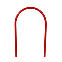 Arceau de vélo 620 x 1000 mm - Ø40 mm - rouge RAL 3020