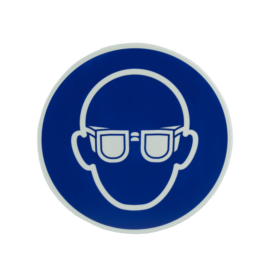 Panneau 'Lunettes Obligatoire ' Ø 180 mm