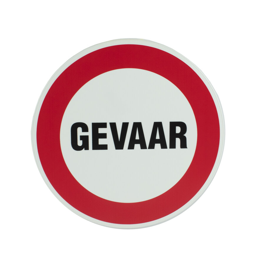 Pictogram 'Gevaar' Ø 300 mm