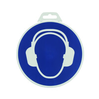 Panneau 'Protection de L'oreille Obligatoire ' Ø 180 mm