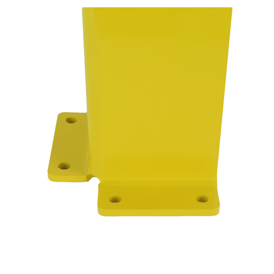 Protection d'angle en acier pour les rayons d'entrepôt - 150 x 150 x 400 mm