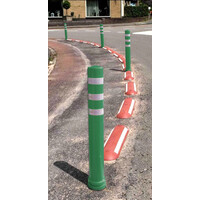 Balise auto relevable V-FLEX vert