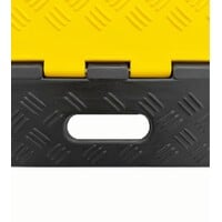 Passe-câble DELUXE - 2 canaux avec poignée