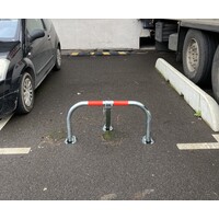 Budgetvriendelijke parkeerbeugel Ø 50 mm met cilinderslot