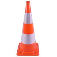 Verkeerskegel 75 cm PVC - zeer flexibel + Klasse 2