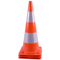 Verkeerskegel 75 cm PVC - zeer flexibel + Klasse 2