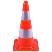 Verkeerskegel 50 cm PVC - zeer flexibel + Klasse 2